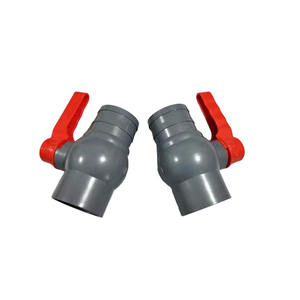 Vanne à boisseau sphérique en PVC personnalisée Socket X Filetage femelle-50/63/75/90mm pour les systèmes de conduites d'eau Vanne à boisseau sphérique en Pvdf fileté Vanne à eau en PVC - Product Image 3