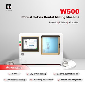 Équipements de laboratoire dentaire, machine de fraisage au titane de haute précision pour la fabrication de prothèses dentaires CAD/CAM - Product Image 2