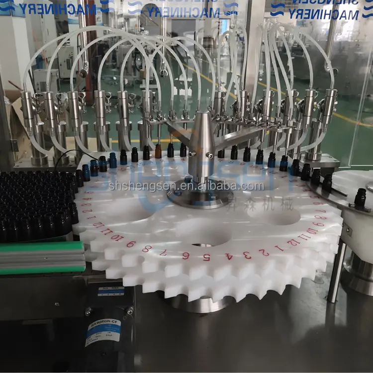 Fully Automatic High Speed Syrup Bottle Filling Capping Plastic Tube/Jar Monoblock Filling Production Line