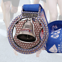 Die Karaté Médailles Sur Mesure Or Argent Plaqué Pas Cher En Alliage De Zinc Coulée Sport Médaille De Bronze Métal Artisanat Produit