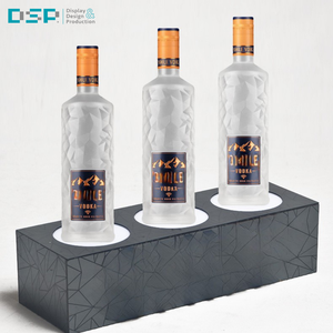 Estantes de vino comerciales LED modernos de fábrica de Vietnam, Bar montado en la pared, Pub, estante de exhibición de botellas de licor acrílico iluminado - Product Image 4