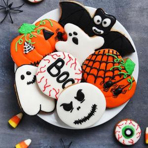 Stampi per Torte e Biscotti in Acciaio Inox Personalizzati con Design di Zucca, Fantasma, Pipistrello e Gatto per Decorazioni di <span class=keywords><strong>Halloween</strong></span> - Product Image 5