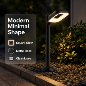 Lámpara de Jardín para Exteriores, Baja Intensidad de Luz, Iluminación Suave de 12W, Base Resistente con Brida de Montaje para Proyectos de Caminos de Acero en Ríos - Product Image 5