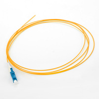 10pcs Per Bag 0.9mm 2.0mm 9/125 Sm Simplex Lc Upc/pc 1meter Tight Buffer Fiber Optic Pigtail Optical Fiber Patch Cored