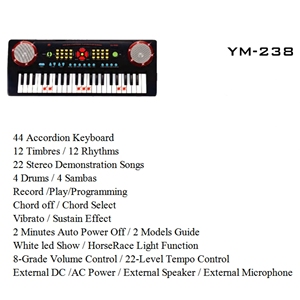 Bàn Phím Đàn Organ Điện Tử Nhạc Cụ Đàn Piano Điện Tử Giá Rẻ Nhất <span class=keywords><strong>44</strong></span> Phím Bàn Phím Đàn Piano - Product Image 2