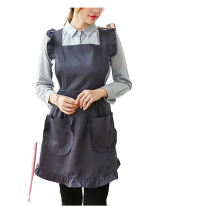<span class=keywords><strong>Delantal</strong></span> sin mangas <span class=keywords><strong>femenino</strong></span> de estilo coreano, 1 Uds., monos de limpieza para Cocina Casera para tienda de uñas y café, cocina, diseño bonito - Product Image 1