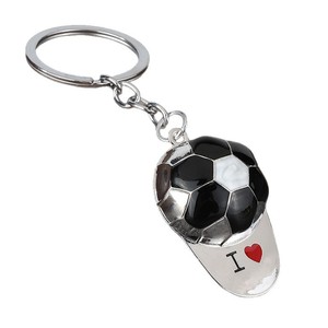 Porte-clés Souvenir Coupe du Monde de Football USA 2026 en Alliage de Zinc avec Logo Personnalisé Impression UV 3D Jet Tag – Coffret Cadeau Football - Product Image 1