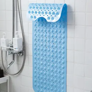 39" x 16" Bathtub and Shower Mats Extra Long Non-Slip Bath Mat Machine Washable Bath Tub Mat for Bathroom
