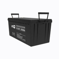 Batterie plomb-acide scellée VRLA AGM 12V 7AH 9AH 24AH 50AH 65AH 80AH 100AH 200AH pour UPS et onduleur