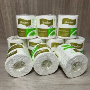 Penjualan Langsung Pabrik Kertas Tisu Restoran Pulp Kayu Murni Toilettenpapier Kertas Tisu 3 Lapis Gulungan Kertas Tisu Toilet - Product Image 6