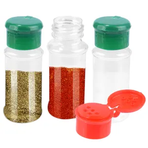 Lege Spice Zout Fles, 100 Ml Keuken Kruiden Plastic Fles Voor Peper//