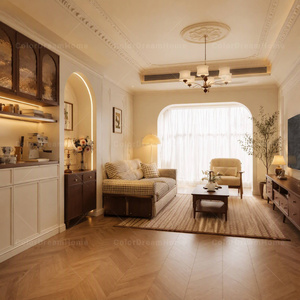 Service de personnalisation de la maison tout-en-un, solution minimaliste crème moderne, conception professionnelle en modélisation <span class=keywords><strong>3D</strong></span> - Product Image 1