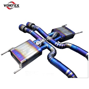 Sistema de Escape Catback de Alto Rendimiento de Aleación de Titanio Vortex para Jaguar F-TYPE, Tubo de Silenciador de Fácil Desmontaje - Product Image 2