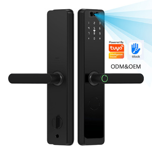 Thông minh khóa cửa Wifi với 3D nhận dạng khuôn mặt tuya App từ xa mở Khóa cảm ứng sinh trắc học vân tay khóa mật khẩu khóa kỹ thuật số - Product Image 1