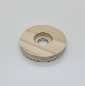 Alta calidad nuevo Color Natural superior grabado profundo Home Deco Vietnam Perfume Cap madera tallada rebanada difusor cubierta botella de aceite - Product Image 4