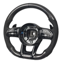 Accessoires de volant de voiture pour Mercedes-Benz Classe S W221 W219 S500 S280 S300 S350 S400 S600 Volant en fibre de carbone