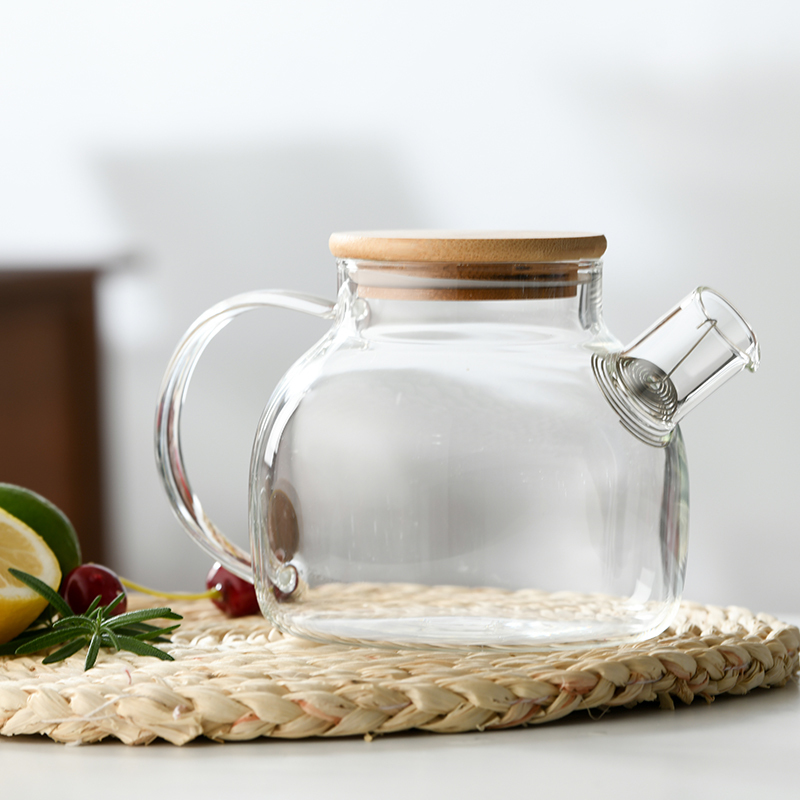 Carafe Pour Thé Et Jus Carafe Eau Verre Moyouno Carafe À Eau En Verre Avec Couvercle, Pichet À Jus, Carafe En Verre Borosilicate Avec Carafe Pichet Avec Couvercle Carafe Spritz