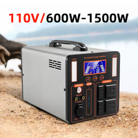 Station d'alimentation externe ultra-légère LiFePO4 à onde sinusoïdale pure 600W pour les secours d'urgence et les interventions en cas de catastrophe