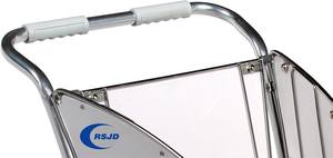 aluminiumlegering 6064 vier- wiel luchthaven winkelwagentje met mand - Product Image 4