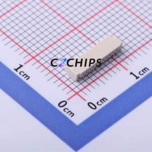 HDGC0802WR-S-11P Wire-to-Board Pin Header SMD,P=0.8mm,Horizontal Mount Connector 1x11P 0.8mm Horizontal Mount 11P - Product Image 2