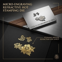 Aangepaste messing 3D-embossing & folie-stamping & debossing stempel voor gebruik in karton- en papierlogo-drukkerijen