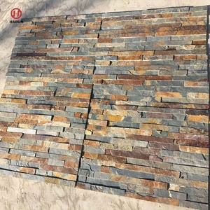 Revestimiento de Pared de Piedra Natural para Exteriores e Interiores, Losetas de Pizarra para Uso en Exteriores de Viviendas, Suministro de Fábrica - Product Image 1