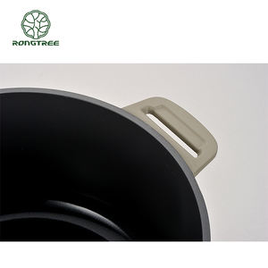 Pots de soupe en <span class=keywords><strong>aluminium</strong></span> coulé de Style classique Points Induction Fond Matière Couleur Céramique Revêtement antiadhésif Métal Non toxique - Product Image 5