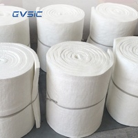 Vente en gros par le fabricant, couverture en fibre céramique d'isolation thermique personnalisée