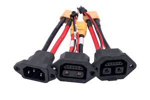 Câble d'alimentation pour armoire de stockage d'énergie XT30 XT60 XT90 Câble de connecteur de batterie Lipo pour vélo électrique RC Batterie mâle femelle - Product Image 2