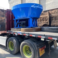 Broyeur à double rouleau sur mesure 1600 de grande taille pour l'extraction d'or, machine de broyage humide du fabricant pour l'extraction d'or dans l'exploitation minière de la pierre, haute efficacité de broyage