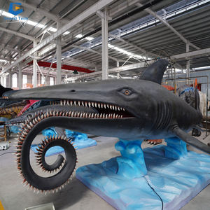 Ccaa72 Real Size Mechanische Simulatie Zee Dier Animatronic Helikopter Haai Model Voor Park - Product Image 6