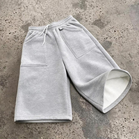 Shorts de jogging amples YITE pour hommes, en coton épais de haute qualité, 100 % coton, pour la course à pied