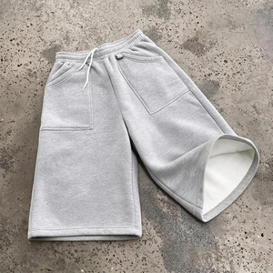 YITE Pantaloncini <span class=keywords><strong>Bermuda</strong></span> Larghi da Uomo Personalizzati, Pantaloncini Sportivi di Alta Qualità in Cotone Pesante 100% per Uomo - Product Image 1