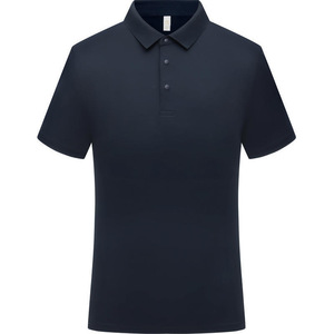 เสื้อโปโลผู้ชาย ผ้าไนลอน แห้งเร็ว ทรงเข้ารูป แขนสั้น สำหรับฤดูร้อน ผ้าถัก มีป้ายและแท็ก - Product Image 3