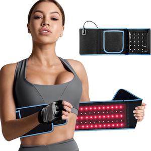 Cinturón de Terapia de Luz Roja LED para Alivio del Dolor, Cinturón de Terapia de Luz Roja Infrarroja Portátil para Adelgazar, Cinturón de Terapia Corporal con Luz Roja Infrarroja - Product Image 5