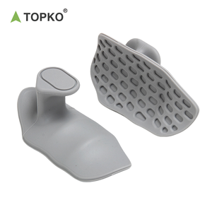 Прочная силиконовая рукоятка TOPKO для тяжелой атлетики, противоскользящая, эргономичный дизайн, высококачественный материал для фитнеса и инструментов - Product Image 2