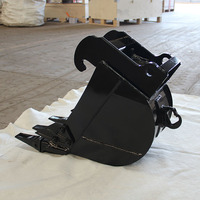 XZFE 12 inci Bucket Excavator Standar untuk Mini Excavator, Cocok untuk Bobcat E26 E35 Quick Attach
