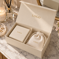 Coffret Cadeau de Luxe Personnalisé avec Logo pour Bijoux – Boîte Rigide en Papier Premium avec Fermeture Magnétique pour Bague, Collier et Bracelet