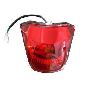 N.º OEM Luz Trasera 33700-KSP-B01, Luz de Advertencia de Freno, Lente Roja, Conjunto de Lámpara Trasera para Hon.da CB150 <span class=keywords><strong>Invic</strong></span>.ta - Product Image 1