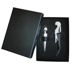 Tùy Chỉnh Bồi Bàn Corkscrew Rượu Vang Chai Vít Mở Rượu Vang Bộ Quà Tặng Với Rượu Vang Mở Tốt Nhất Mở Chai - Product Image 3