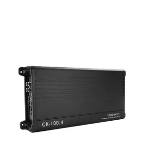 Suoer CK-100.4 car amp 500w - 2500w 4 channel class ab car amplifier 4ch amplifier car
