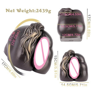 <span class=keywords><strong>Masturbador</strong></span> Masculino de Silicona con Vagina Realista de Animal, Modelo de Trasero Grande y Vulva Invertida, Copa Plana Exótica, Transfronterizo - Product Image 2