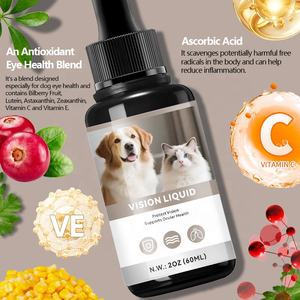 قطرات الرؤية للحيوانات الأليفة من المصنع الأصلي بنكهات مخصصة لصحة العين للكلاب والقطط - Product Image 6