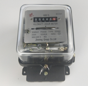Zhiming Factory Supply High Quality DD862F Anti Electricity Theft Power <b>Watt</b> Hour <b>Meter</b> - Product Image 3