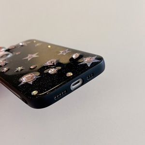 <span class=keywords><strong>Coque</strong></span> de téléphone transparente en métal Angel Diamond Crystal Drop Glue pour <span class=keywords><strong>Iphone11</strong></span> Xs Xr 12 13 14 <span class=keywords><strong>Pro</strong></span> Max Phone Cover - Product Image 3