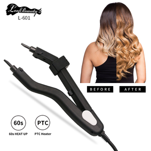 Rizado anillo Nano <span class=keywords><strong>extensiones</strong></span> de pelo marrón oscuro Dip tinte fácil Clip en humanos ébano África del <span class=keywords><strong>Sur</strong></span> Global mejor belleza - Product Image 1