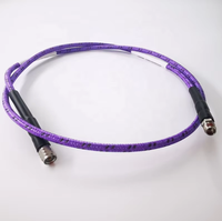 Câble coaxial de test de précision à très faible perte HC220-KJ de 1000 mm avec connecteurs mâle 1,85 mm vers femelle 1,85 mm