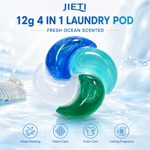Automatic Washing Machine Laundry <b>Detergent</b> Pods | JIETI Floral Fruity Scent Long Lasting Fragrance Laundry Capsules - Product Image 3