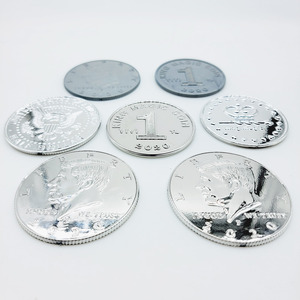 Monedas mágicas, monedas chinas antiguas, monedas de 50 centavos, monedas conmemorativas extranjeras, accesorios de magia para trucos de cerca. - Product Image 1