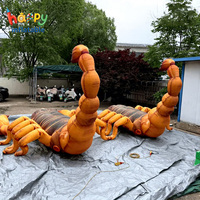 Modèle de Scorpion Gonflable Géant pour Décoration de Scène d'Halloween, Fête à Thème, Gonflables